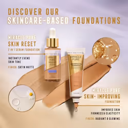 Max Factor Miracle Pure Skin Reset 2-in-1 Serum Foundation 40-60 Light 30 ml - Additional view 4
