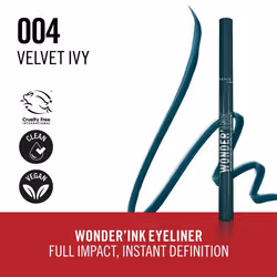 Rimmel Wonder'Ink Precision eyeliner 1 ml liquid 004 Velvet Ivy - Additional view 4
