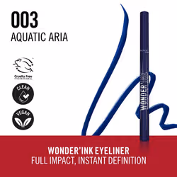 Rimmel Wonder'Ink Precision eyeliner 1 ml liquid 003 Aquatic Aria - Additional view 4