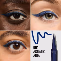 Rimmel Wonder'Ink Precision eyeliner 1 ml liquid 003 Aquatic Aria - Additional view 5