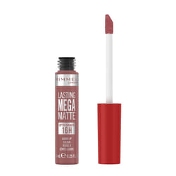 Rimmel London Lasting Mega Matte Liquid Lipstick  Long-Lasting  Hydrating  Vegan Formula - 110 - Blush  0.25oz