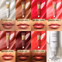 Miracle Pure Lip Enhancer, 070 Peach Cream, Conditioning Tinted Lip Balm, Glossy Colour Tint, With Jojoba Oil & Tripeptide, Vegan - Additional view 5