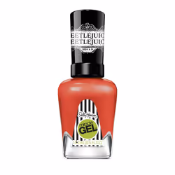 Sally Hansen Miracle Gel, Beetlejuice Strange and Unusual, Long Lasting, Gel-Like Formula, No UV Lamp Needed, Red Nail Polish