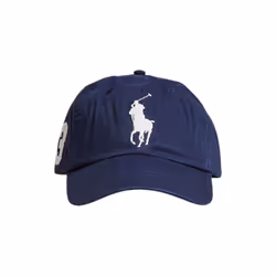 Polo Ralph Lauren Mens Caps Big Pony Chino Ball Cap Baseball Caps New - One Size, Blue