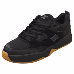 DC Shoes Ascend Mens Skate Trainers in Black Gum - 7