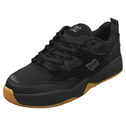 DC Shoes Ascend Mens Skate Trainers in Black Gum - 7