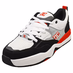DC Shoes Ascend Mens Skate Trainers in Black White Grey - 9
