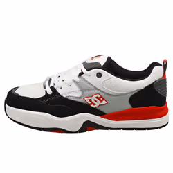 DC Shoes Ascend Mens Skate Trainers in Black White Grey - 9
