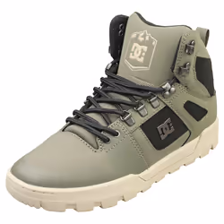 DC Shoes Pure High-top Wr Mens Fashion Boots in Green Black - 7