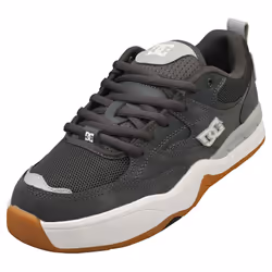 DC Shoes Ascend Mens Skate Trainers in Dark Grey White - 7