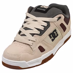 DC Shoes Stag Mens Skate Trainers in Tan Brown - 8