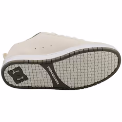 DC Shoes Court Graffik Se Mens Skate Trainers in Off White Olive - 9