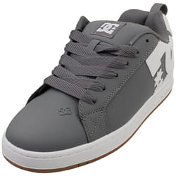 DC Shoes Court Graffik Mens Skate Trainers in Grey White - 10.5
