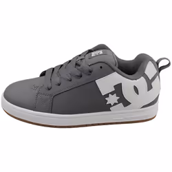 DC Shoes Court Graffik Mens Skate Trainers in Grey White - 8.5