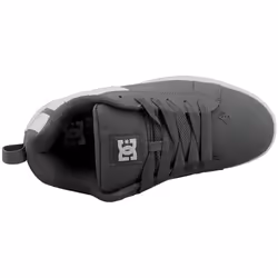 DC Shoes Court Graffik Mens Skate Trainers in Grey White - 8.5 - Additional view 4