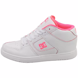 DC Shoes Manteca 4 Mid Womens Skate Trainers in White Pink - 7