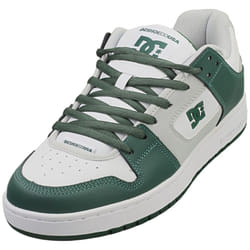 DC Shoes Manteca Se Mens Skate Trainers in White Green - 7