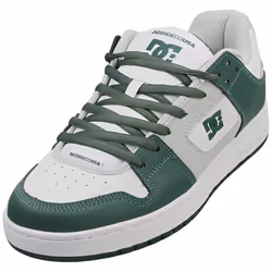 DC Shoes Manteca Se Mens Skate Trainers in White Green - 8