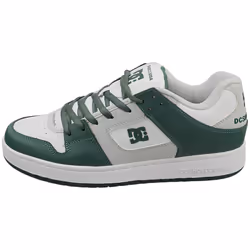 DC Shoes Manteca Se Mens Skate Trainers in White Green - 8