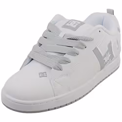 DC Shoes Court Graffik Sq Mens Skate Trainers in White Grey - 10.5