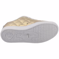 DC Shoes Court Graffik Womens Skate Trainers in Gold - 7.5