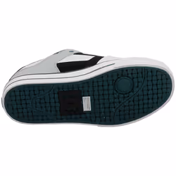 DC Shoes Pure Mens Skate Trainers in White Black - 8