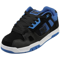 DC Shoes Stag Mens Skate Trainers in Black Blue - 10.5