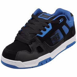 DC Shoes Stag Mens Skate Trainers in Black Blue - 7