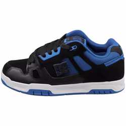 DC Shoes Stag Mens Skate Trainers in Black Blue - 7