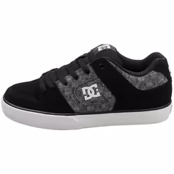 DC Shoes Pure Mens Skate Trainers in Black Grey - 8