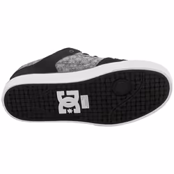 DC Shoes Pure Mens Skate Trainers in Black Grey - 8