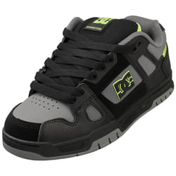 DC Shoes Stag Mens Skate Trainers in Black Grey - 9.5