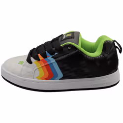 DC Shoes Ken Block 43i Court Graffik Mens Skate Trainers in Black White Multicolor - 12