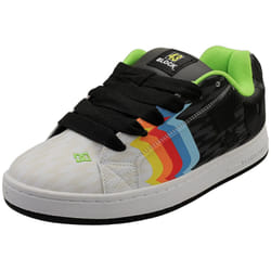 DC Shoes Ken Block 43i Court Graffik Mens Skate Trainers in Black White Multicolor - 7
