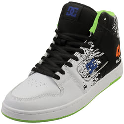 DC Shoes Ken Block 43i Manteca 4 Hi Mens Skate Trainers in Black White Multicolor - 7.5