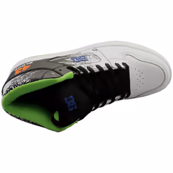 DC Shoes Ken Block 43i Manteca 4 Hi Mens Skate Trainers in Black White Multicolor - 8.5
