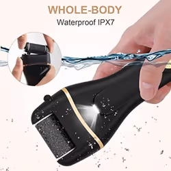 Electric Foot File Callus Remover For Feet Rechargeable Foot Care Pedicure Kit Professional Foot Spa Kit For Remove Cracked Heels Callu - black, 1 set
