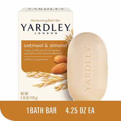 PACK OF 12 - Yardley Oatmeal and Almond Soap, 4oz