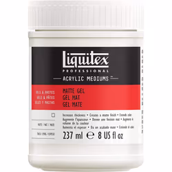 Liquitex 5321 Professional Matte Gel Medium, 237 ml