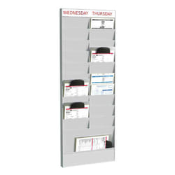 PaperFlow PS20A4.02 Information stand A4 Polystyrene Grey