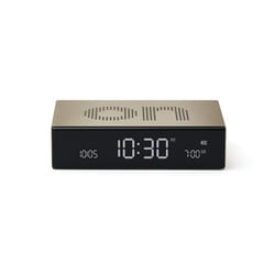 LEXON Flip Premium Digital alarm clock Gold