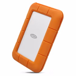 LaCie Rugged Secure external hard drive 2 TB 2.5" USB Type-C 3.2 Gen 1 (3.1 Gen 1) Orange, White - Additional view 4