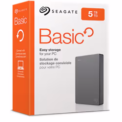 Seagate Basic external hard drive 5 TB 2.5" 3.2 Gen 1 (3.1 Gen 1) Silver - Additional view 5