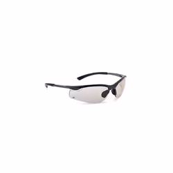 Bolle CONTOUR PSSCONT-C10 Safety Glasses with Clear Lenses Resistant to Stress, Fog, UVA and UVB