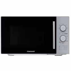 Brandt SM2602S, Countertop, 26 L, 900 W, Rotary, Black, Silver