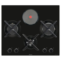 Sauter SPG9465MB hob Black Built-in 60 cm Combi 4 zone(s)