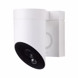 Somfy 2401560 - Outdoor Camera - Wifi Outdoor Surveillance Camera - 1080p Full HD - 110 dB Siren - Possible Connection to Exi ...