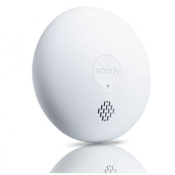 Somfy 1870289 - Connected smoke detector | 85dB siren | Compatible with Protect alarms