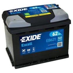 Exide EB621 vehicle battery Sealed Lead Acid (VRLA) 62 Ah 12 V 540 A Car