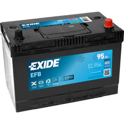 Exide EFB EL954 vehicle battery EFB (Enhanced Flooded Battery) 95 Ah 12 V 800 A Car